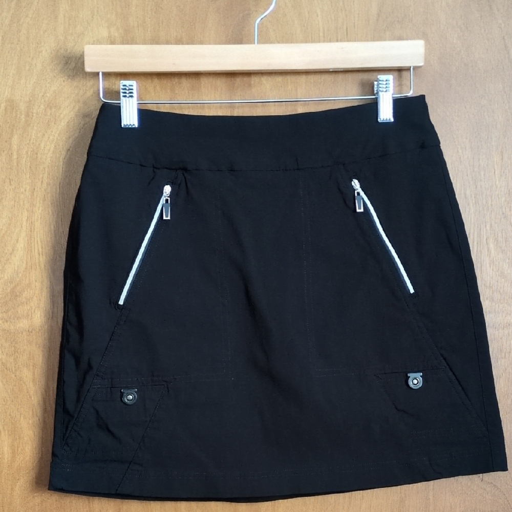 Jamie Sadock Skinnyliscious Skort In Black Size 6